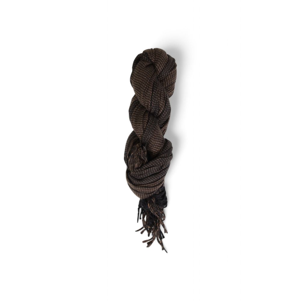 Antony Morato Brown Polyester Scarf - Maison Luxe
