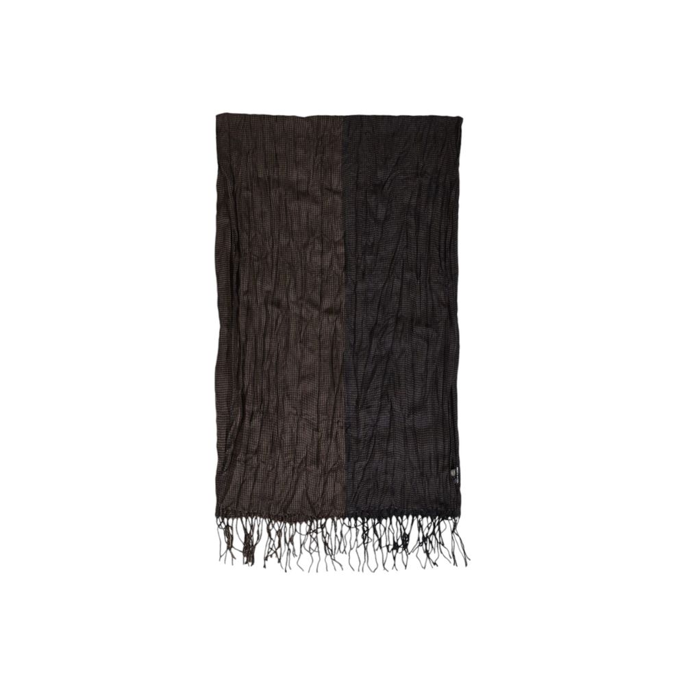 Antony Morato Brown Polyester Scarf - Maison Luxe