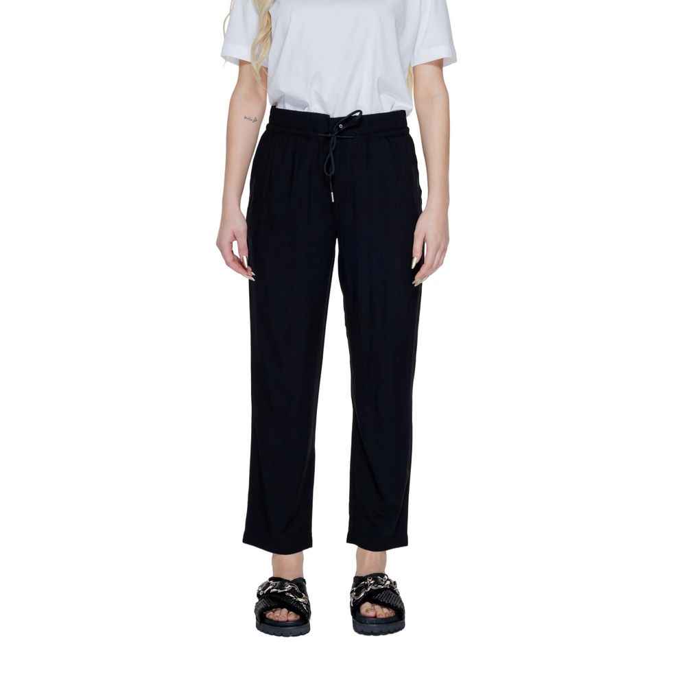 Street One Black Viscose Pant