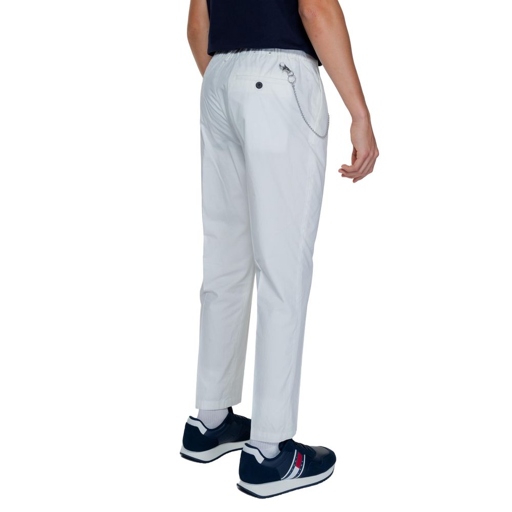 Antony Morato White Cotton Pant