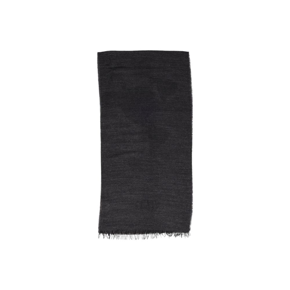 Alviero Martini Prima Classe Gray Polyacrylic Scarf - Maison Luxe
