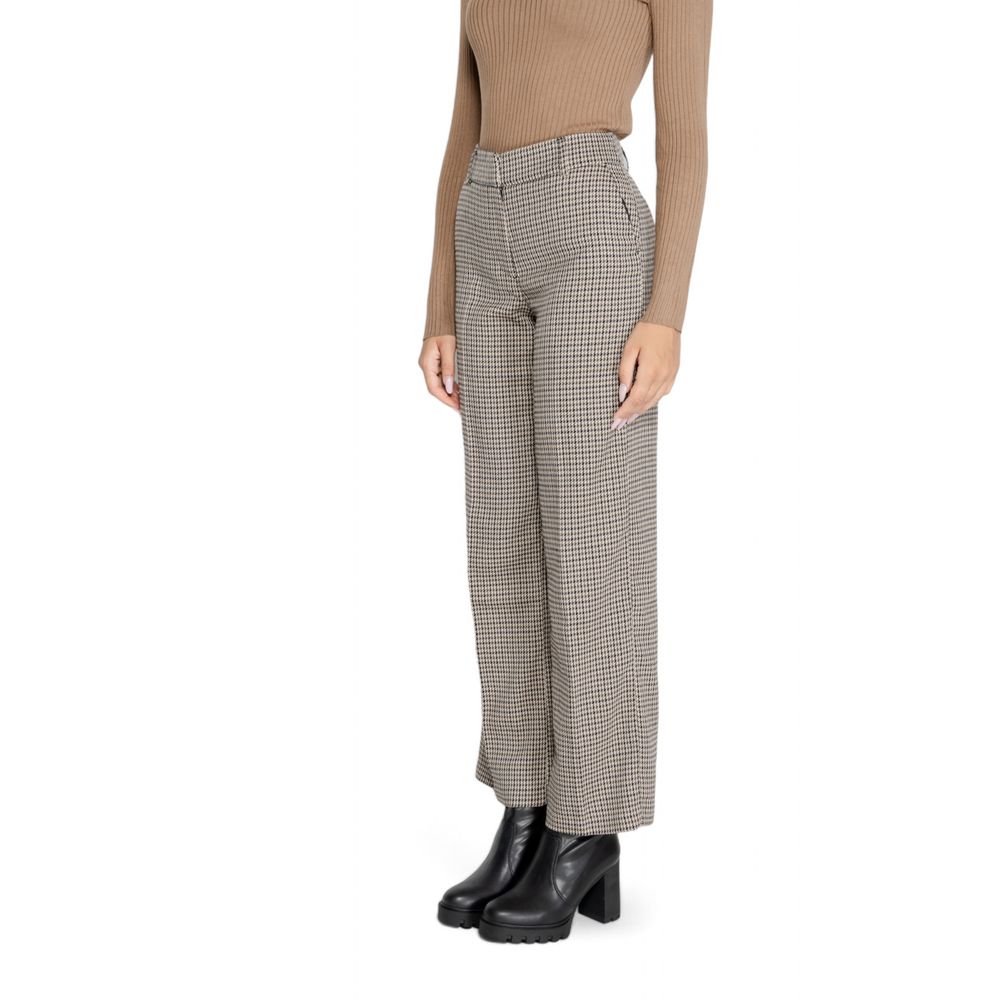 Only Beige Polyester Pant