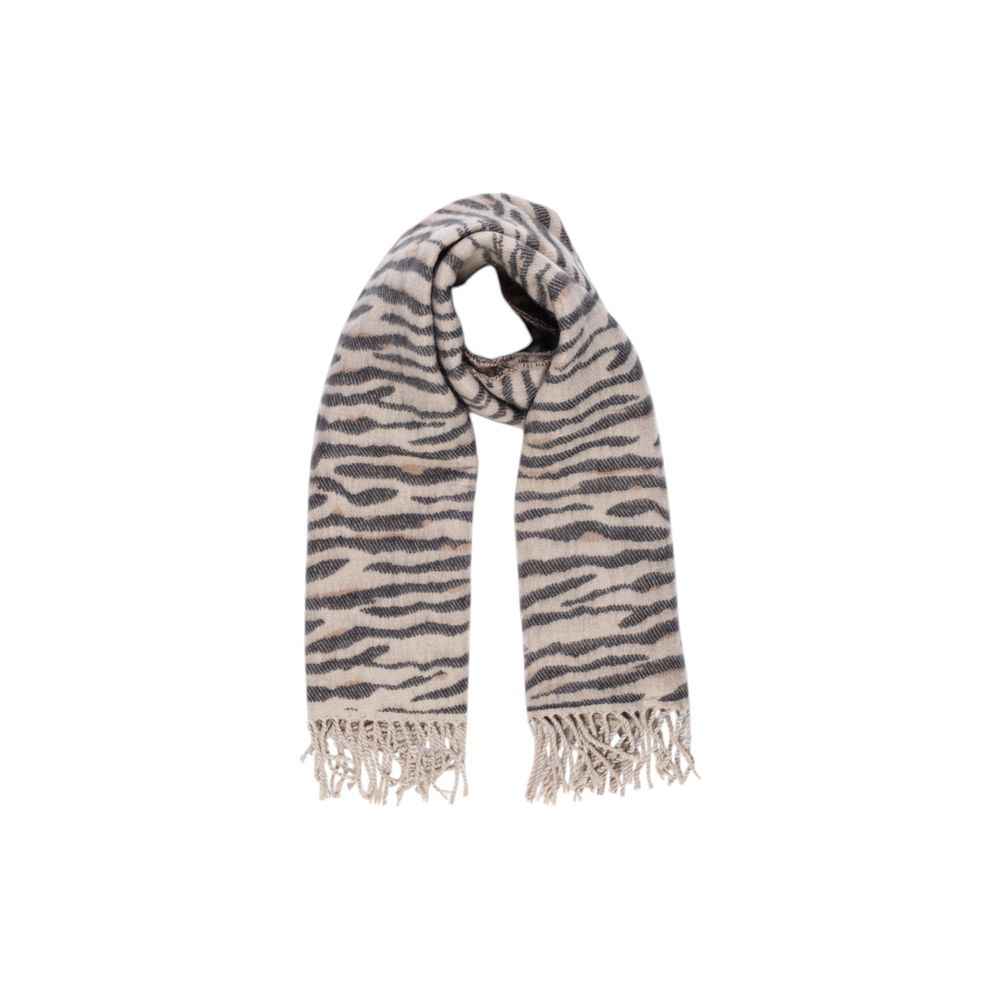 Pieces Beige Marabou Scarf