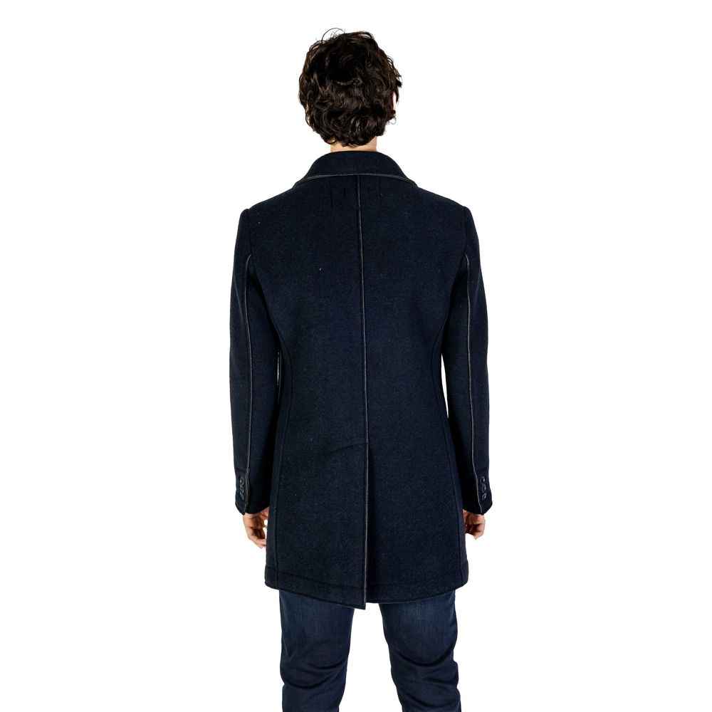 Hydra Clothing Blue Wool Coat