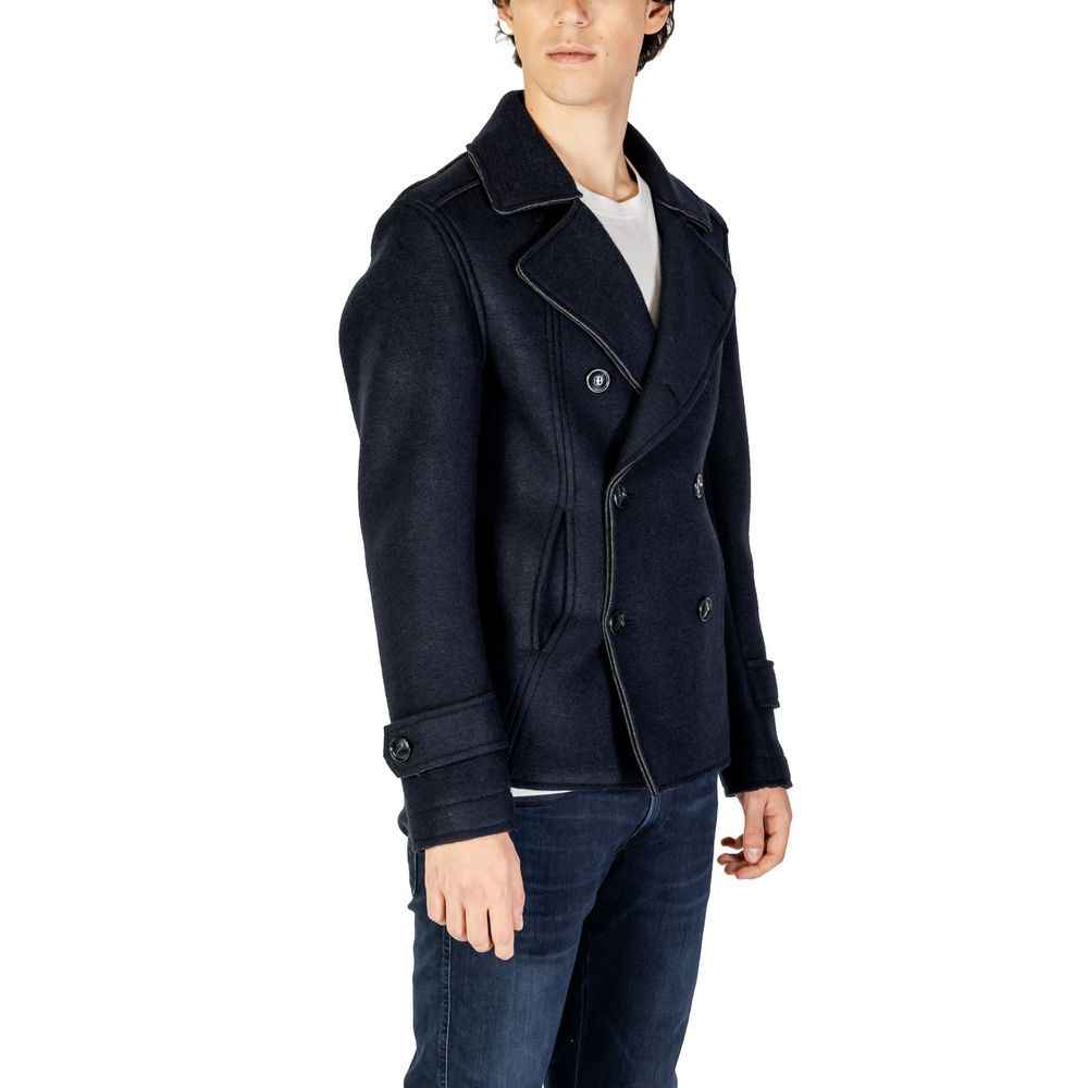 Hydra Clothing Blue Viscose Jackets & Coat