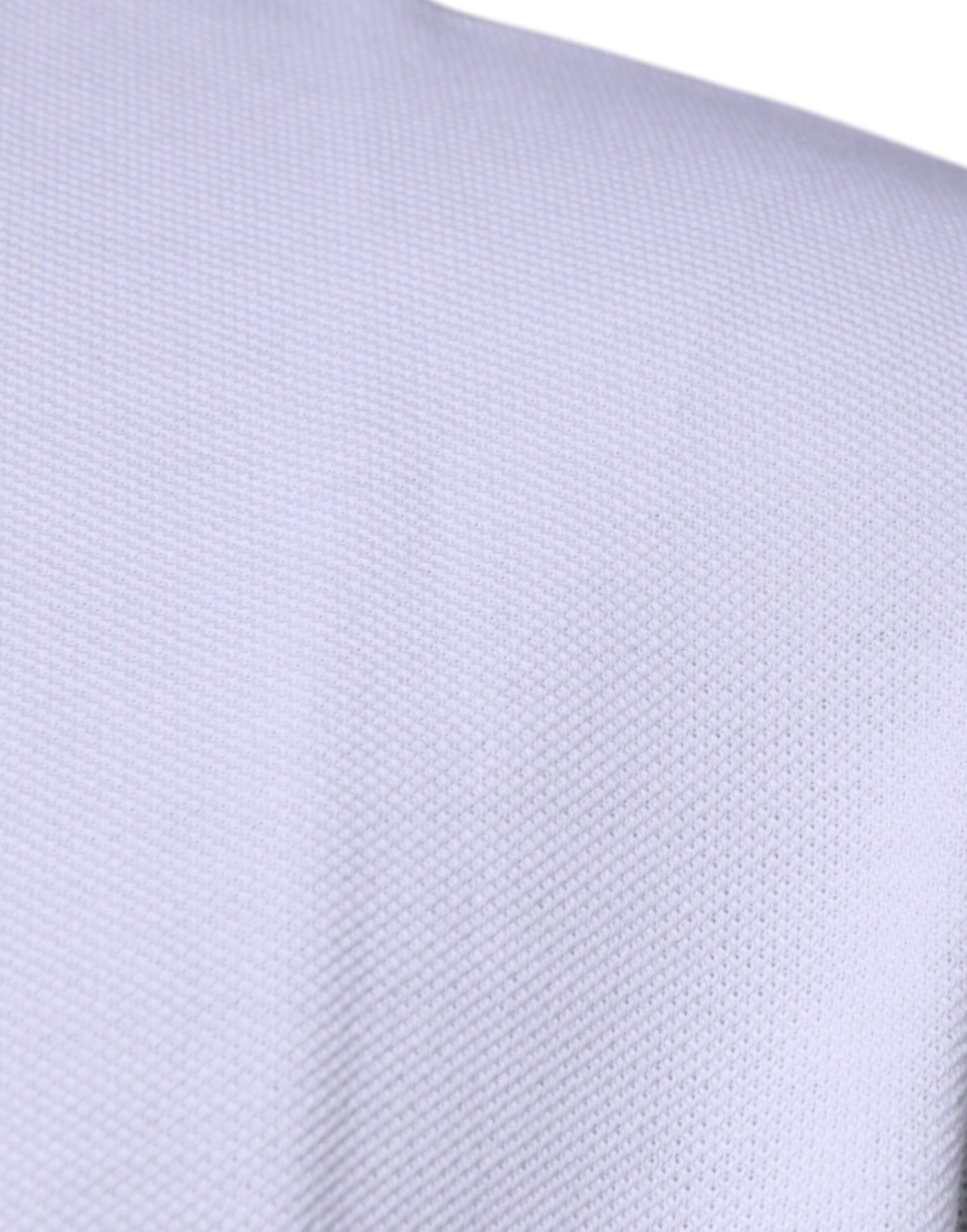 Versace White Viscose Collared Men Polo Short Sleeves T-shirt