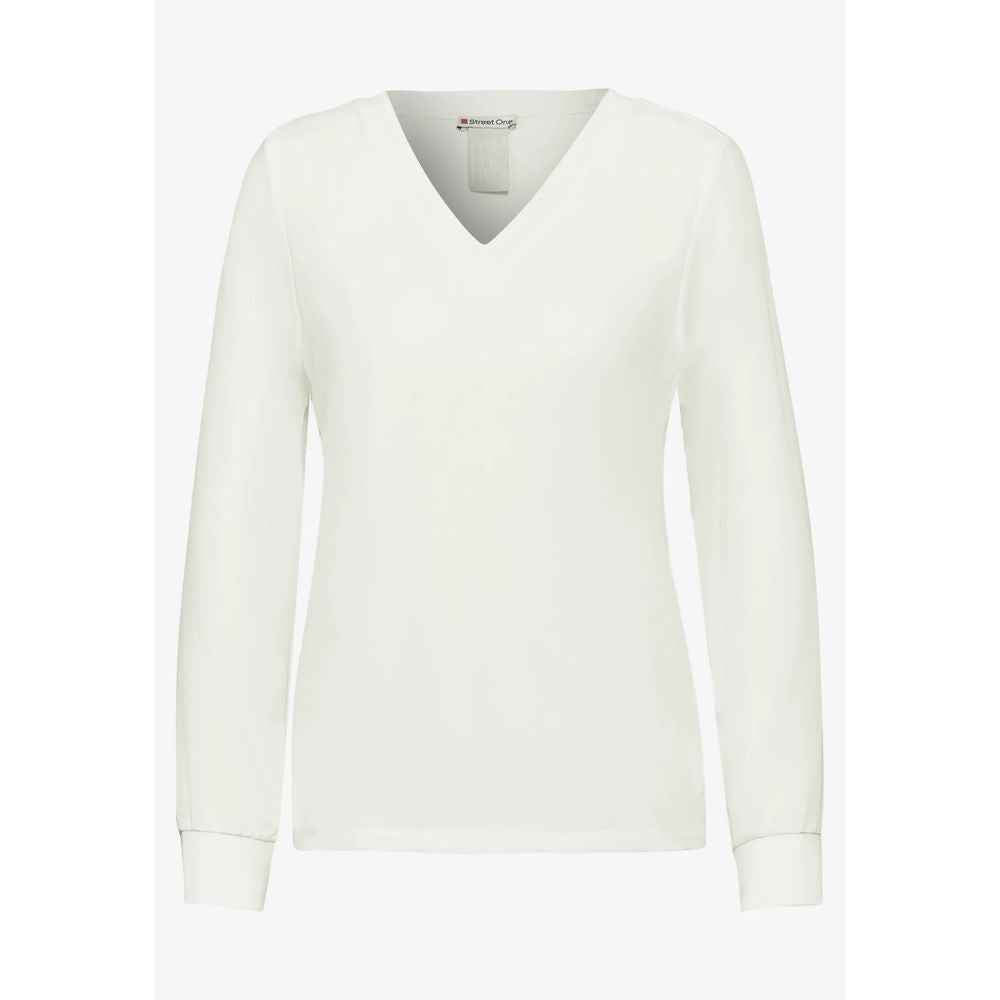 Street One White Viscose Blouse