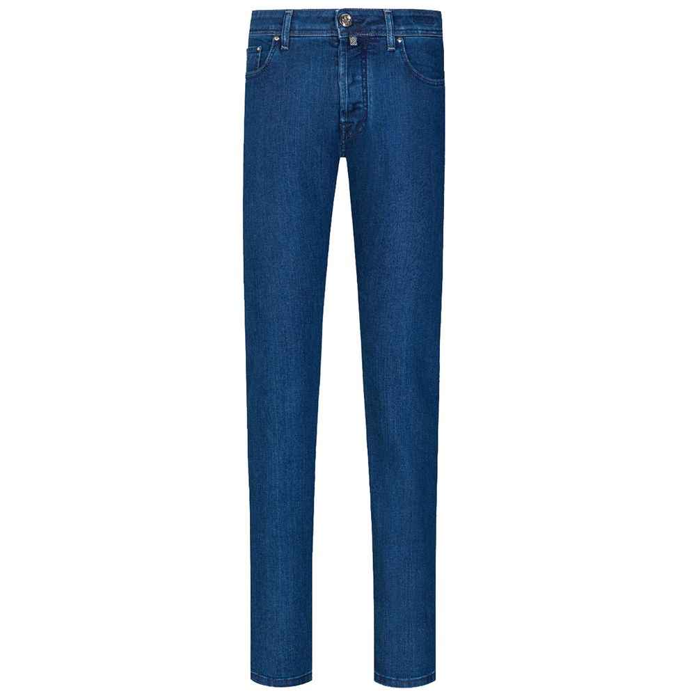 Jacob Cohen Blue Cotton Men's Jeans