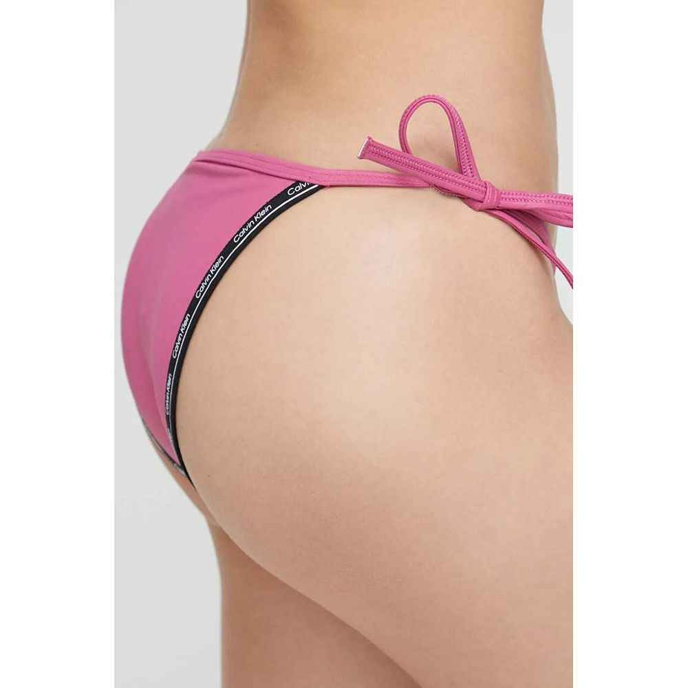 Calvin Klein Jeans Pink Polyester Swim Brief