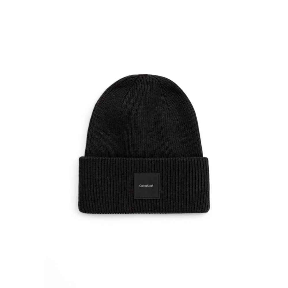 Calvin Klein Black Organic Cotton Caps Baseball Hat