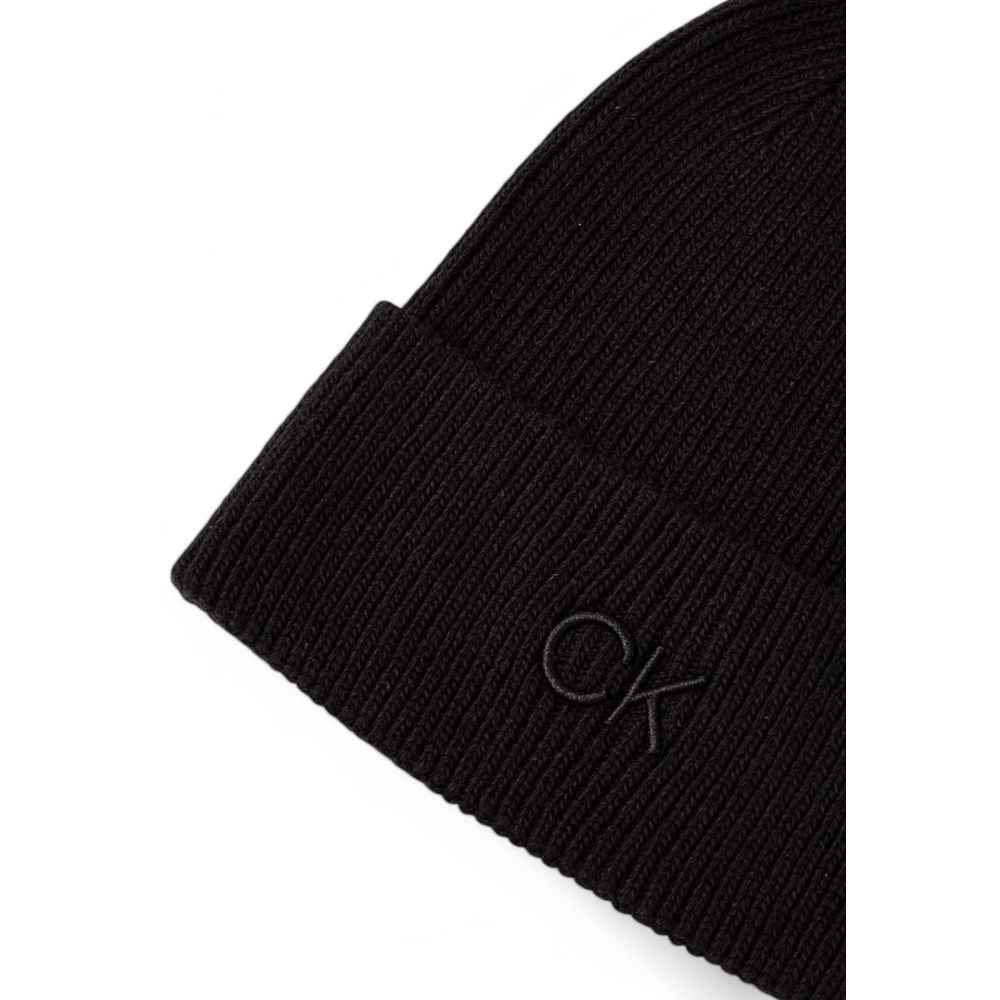 Calvin Klein Black Organic Cotton Caps Baseball Hat