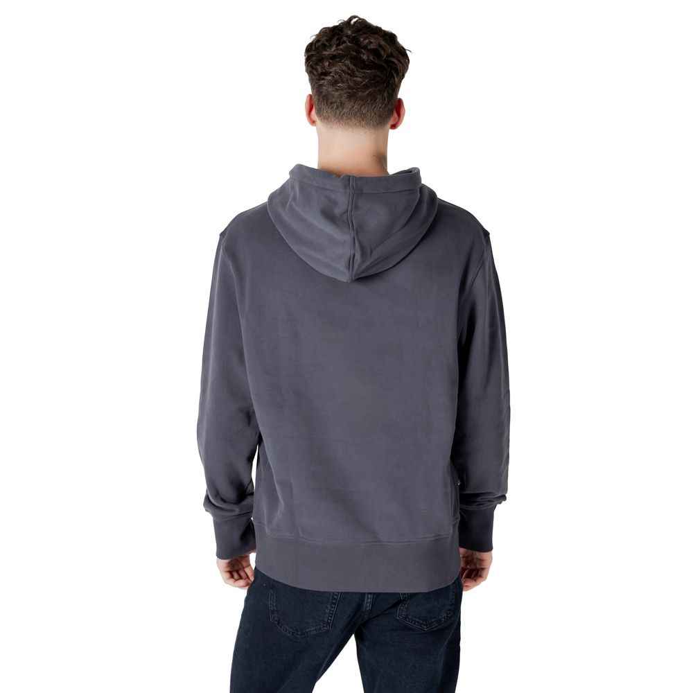 Calvin Klein Jeans Gray Cotton Hoody