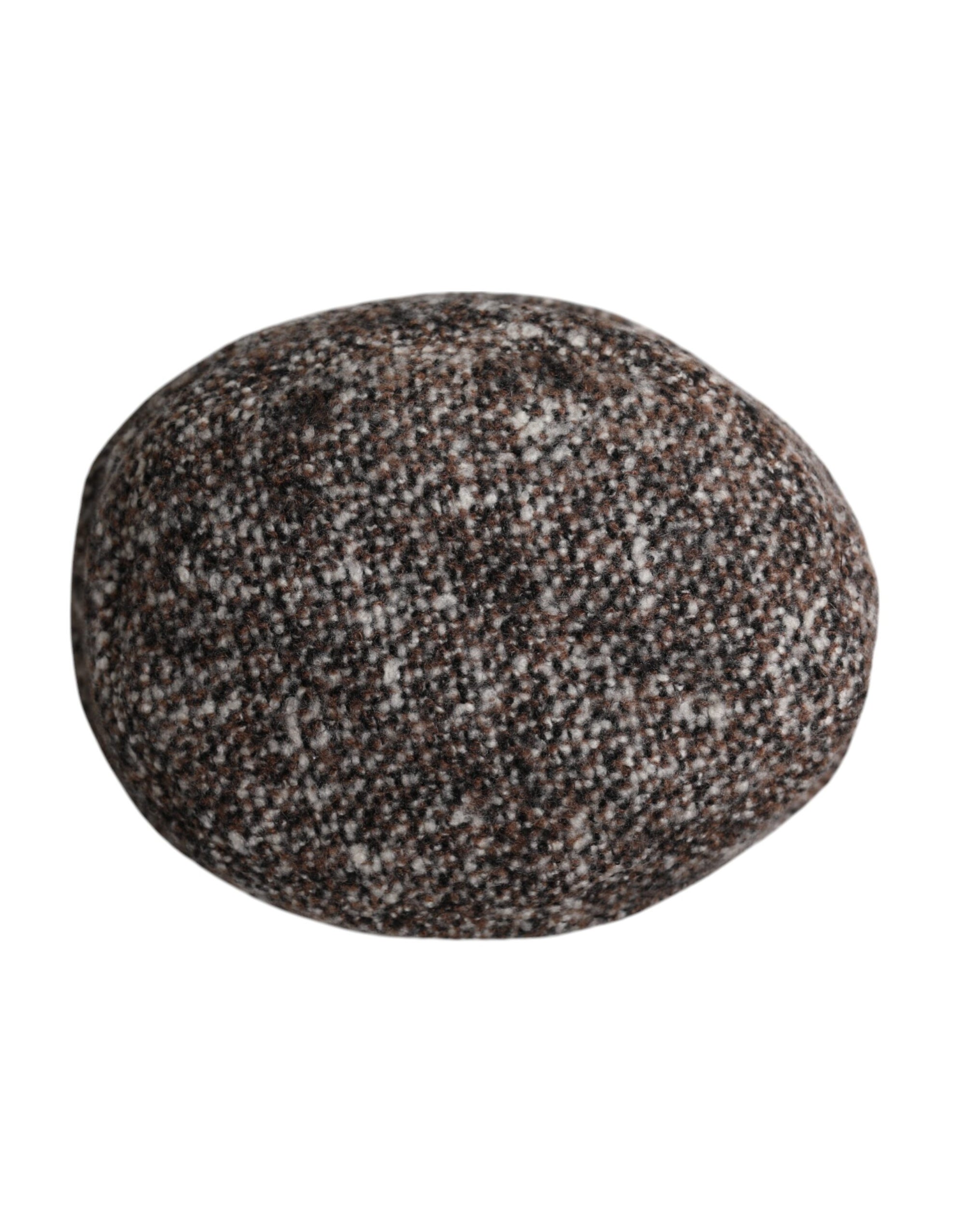 Dolce & Gabbana Brown Alpaca Wool Woven Bucket Hat