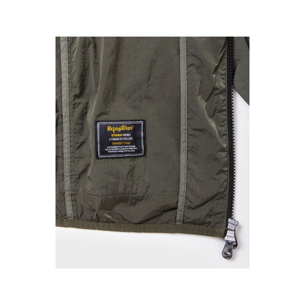 Refrigiwear Green Polyamide Men's Summer Jacket