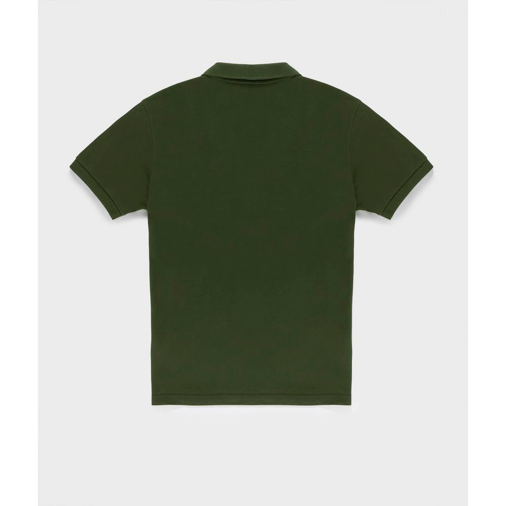 Refrigiwear Green Cotton Polo Shirt