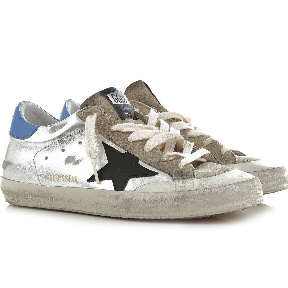 Golden Goose Gray Calfskin Sneaker