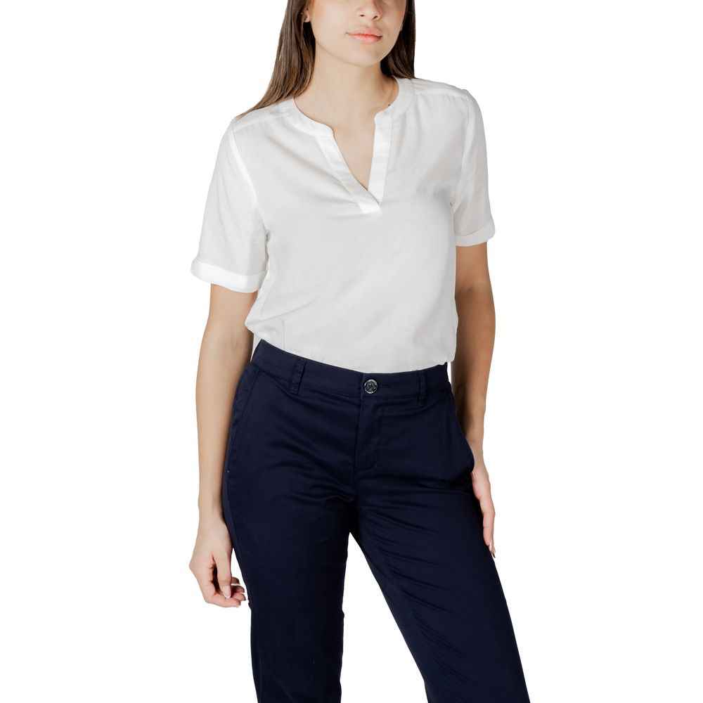 Street One White Viscose Blouse