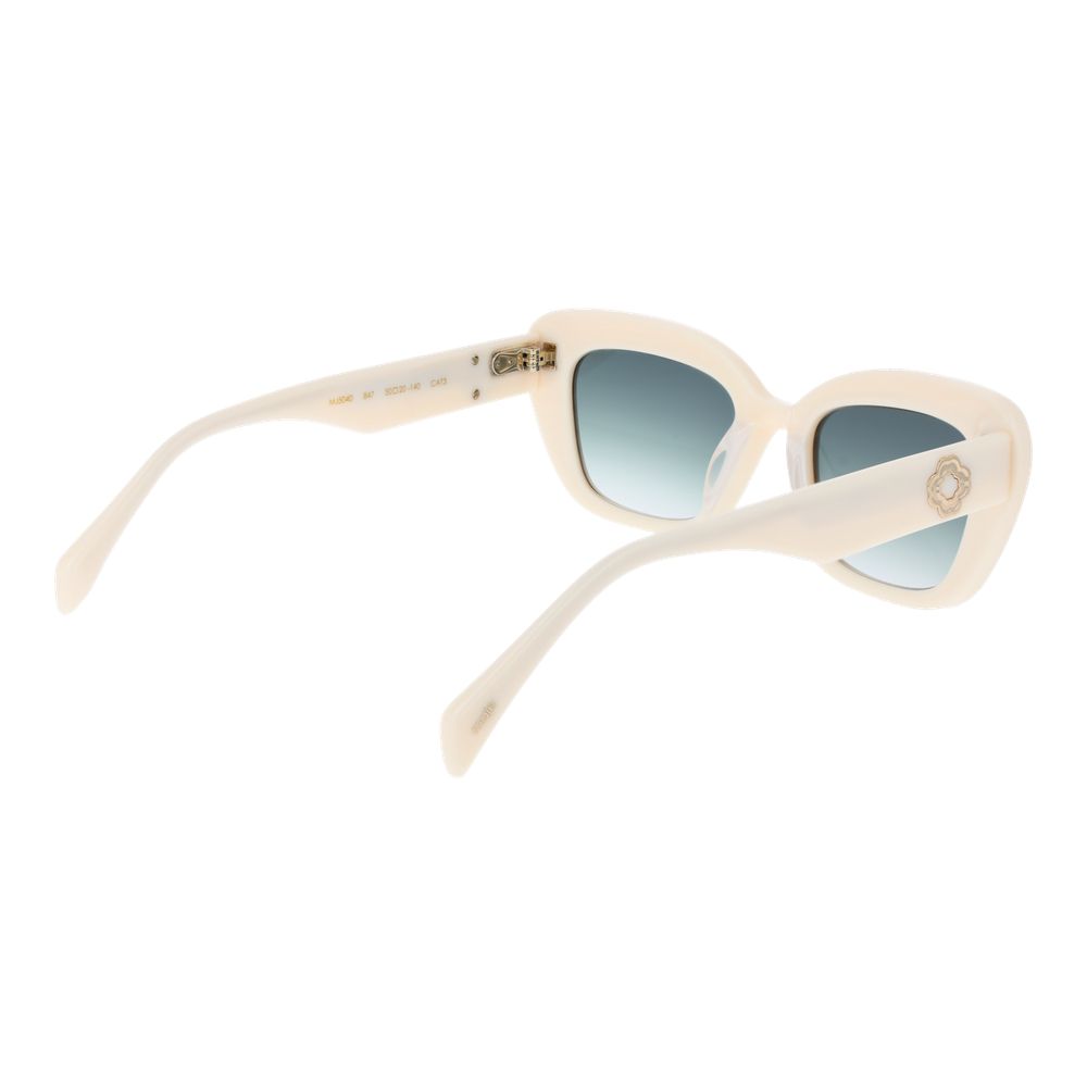 Maje Cream Acetate Sunglasses