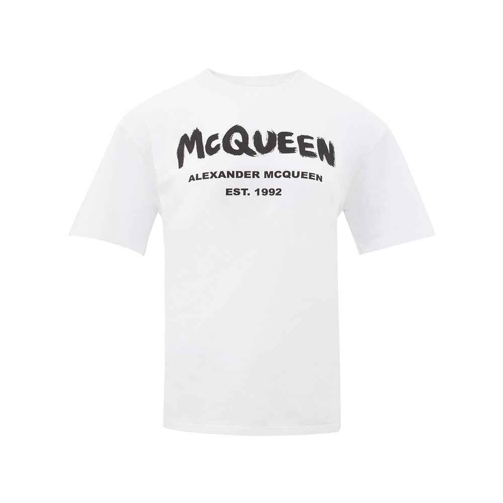 Alexander McQueen White Cotton T-Shirt