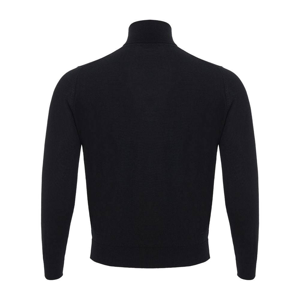 Colombo Italian Cashmere Luxury Black Sweater