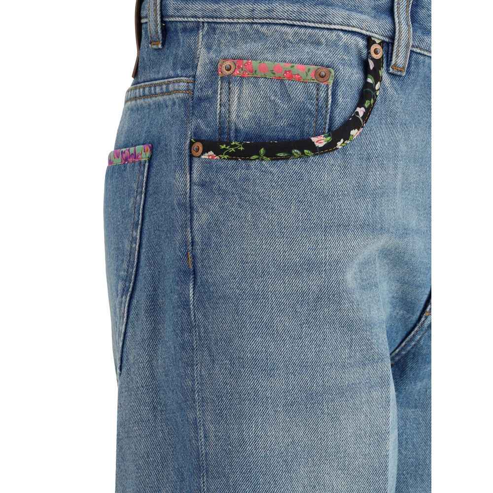 Valentino Jeans with floral details