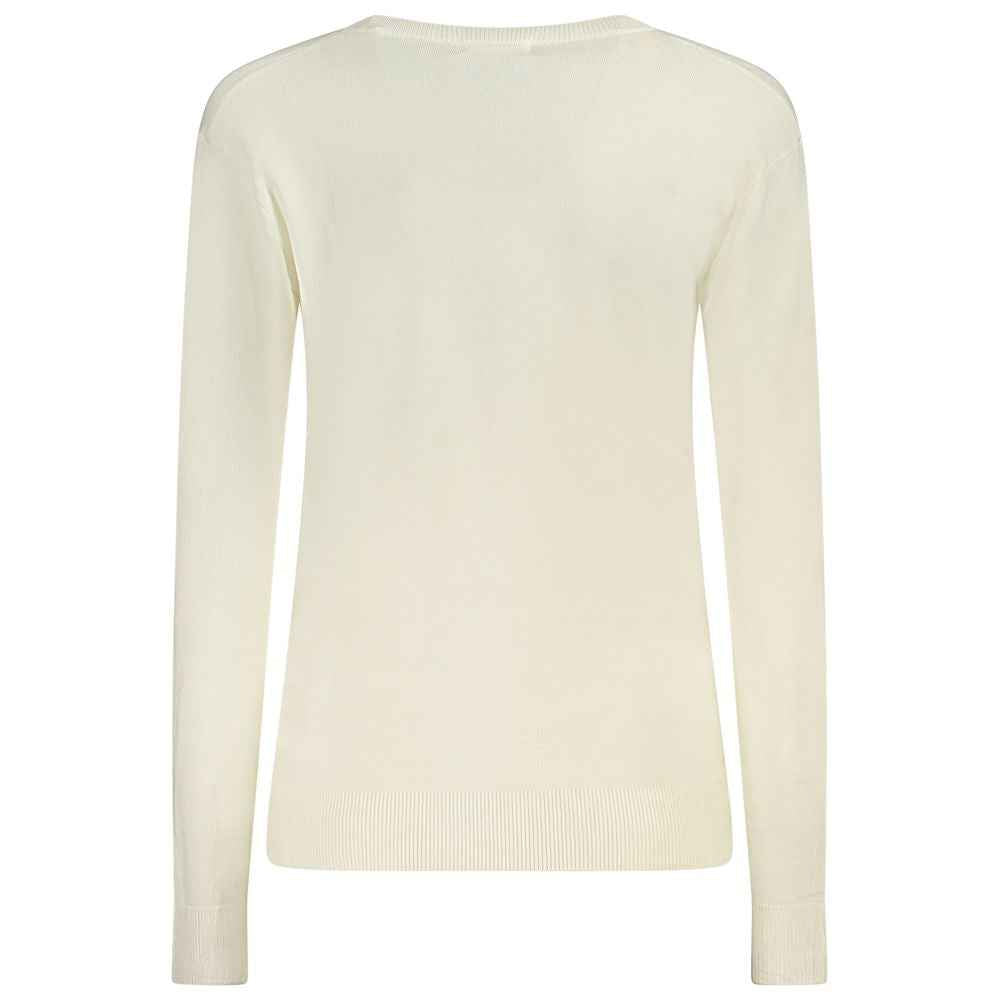 Guess Jeans White Viscose Sweater