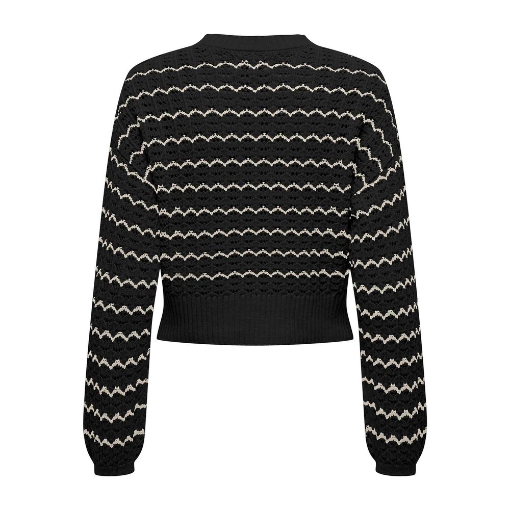 Only Black Cotton Sweater