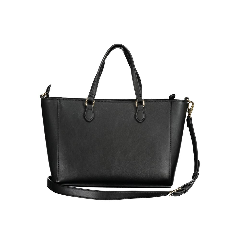 Mario Valentino Black Polyethylene Handbag