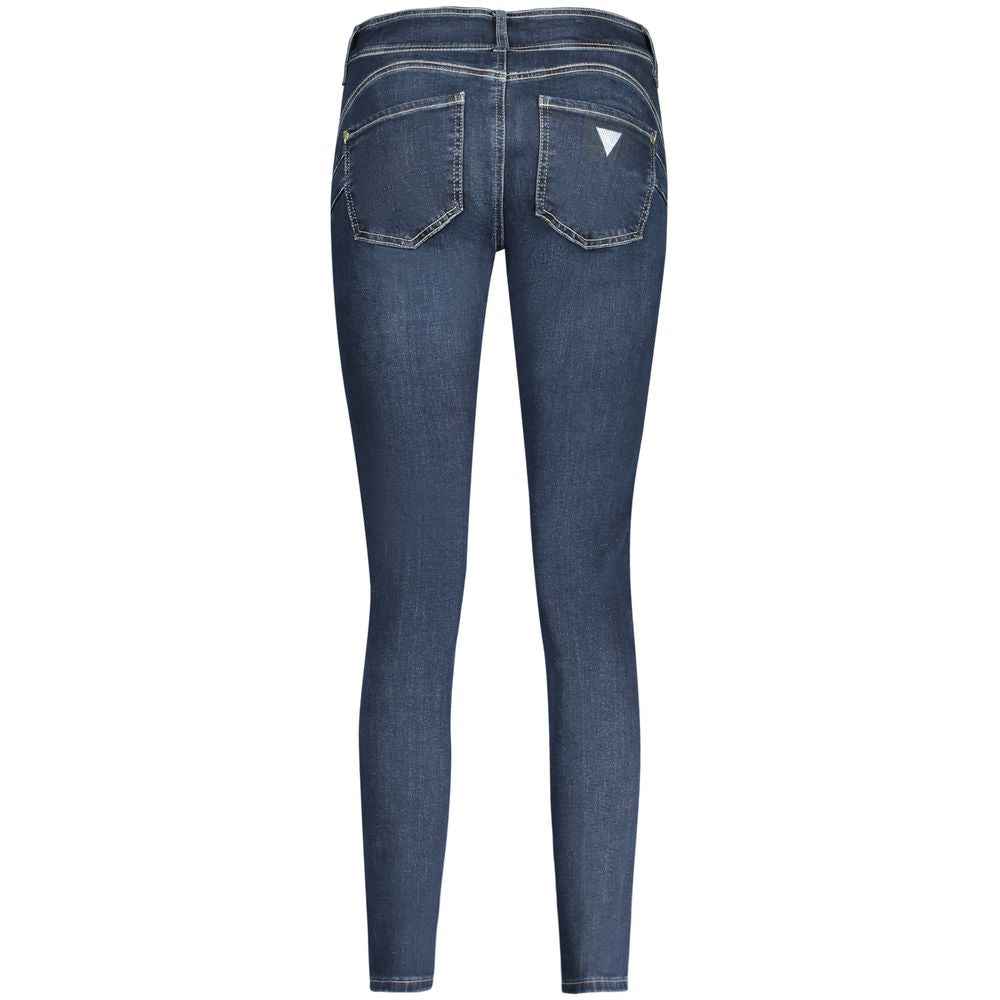 Guess Jeans Blue Cotton Women Skinny Jean