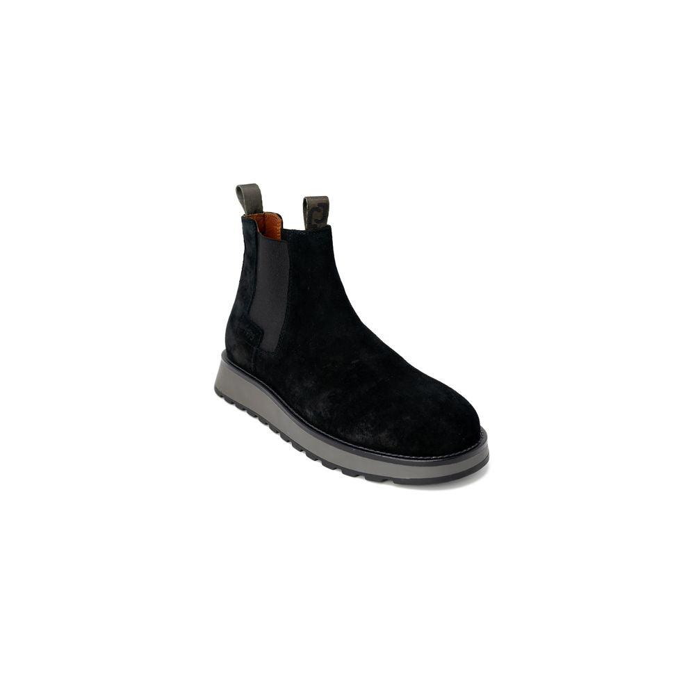 Liu Jo Black Suede Leather Boot