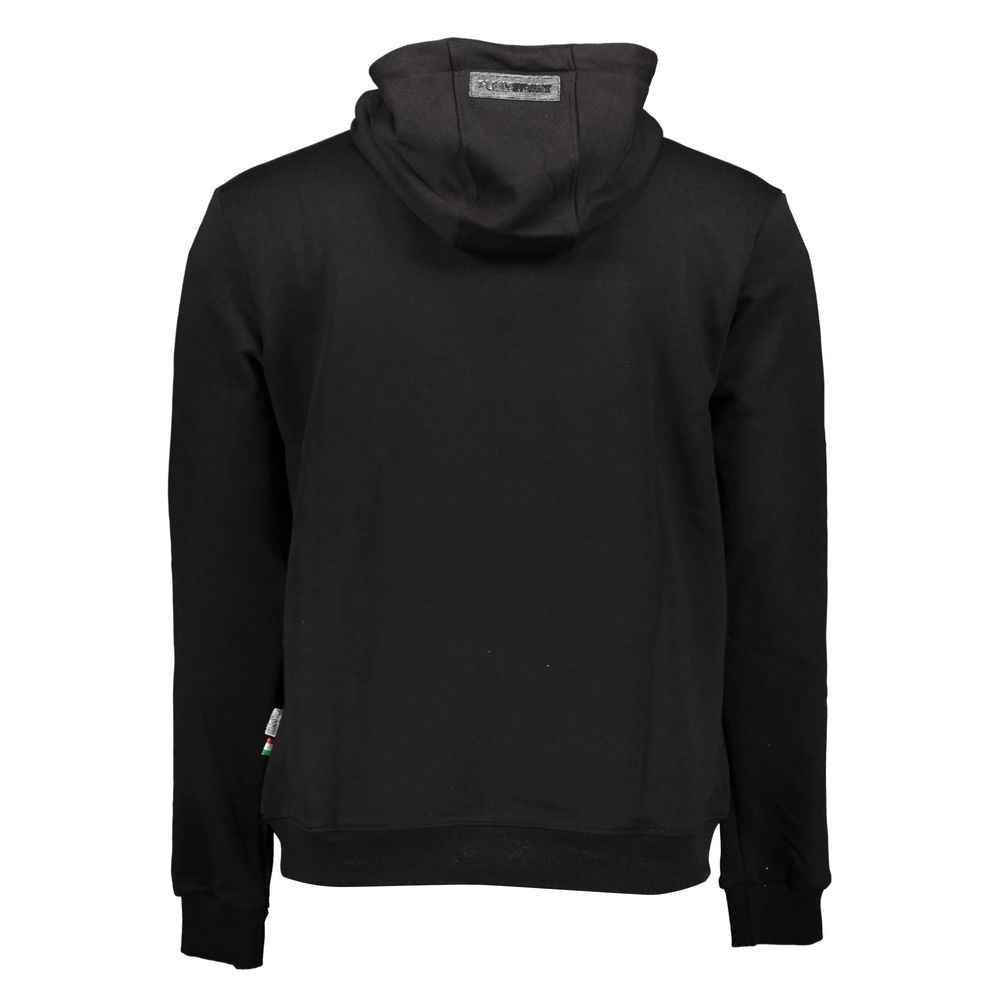 Plein Sport Black Cotton Men's Sweater