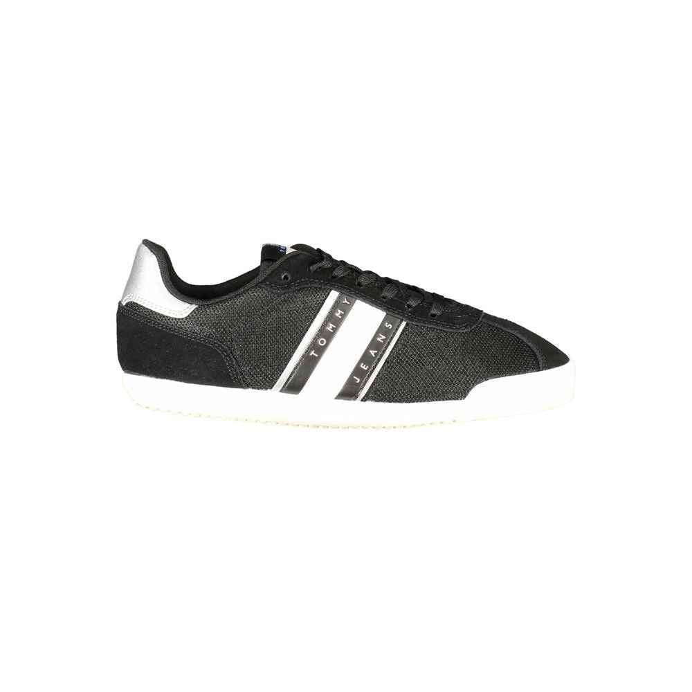 Tommy Hilfiger Black Polyester Women Sneaker