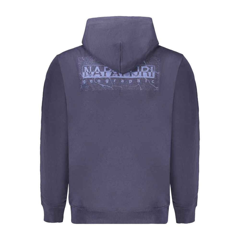 Napapijri Blue Cotton Men Sweater
