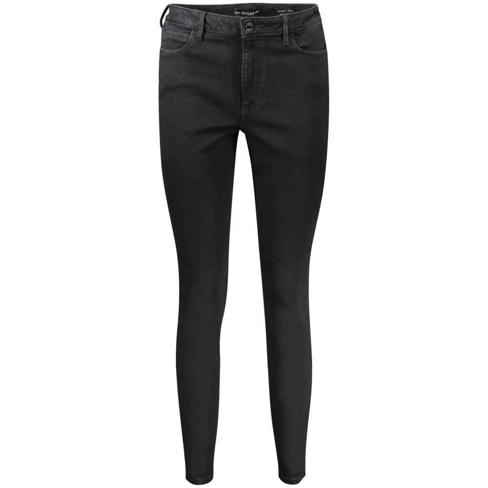 Guess Jeans Black Cotton Women Skinny Jean
