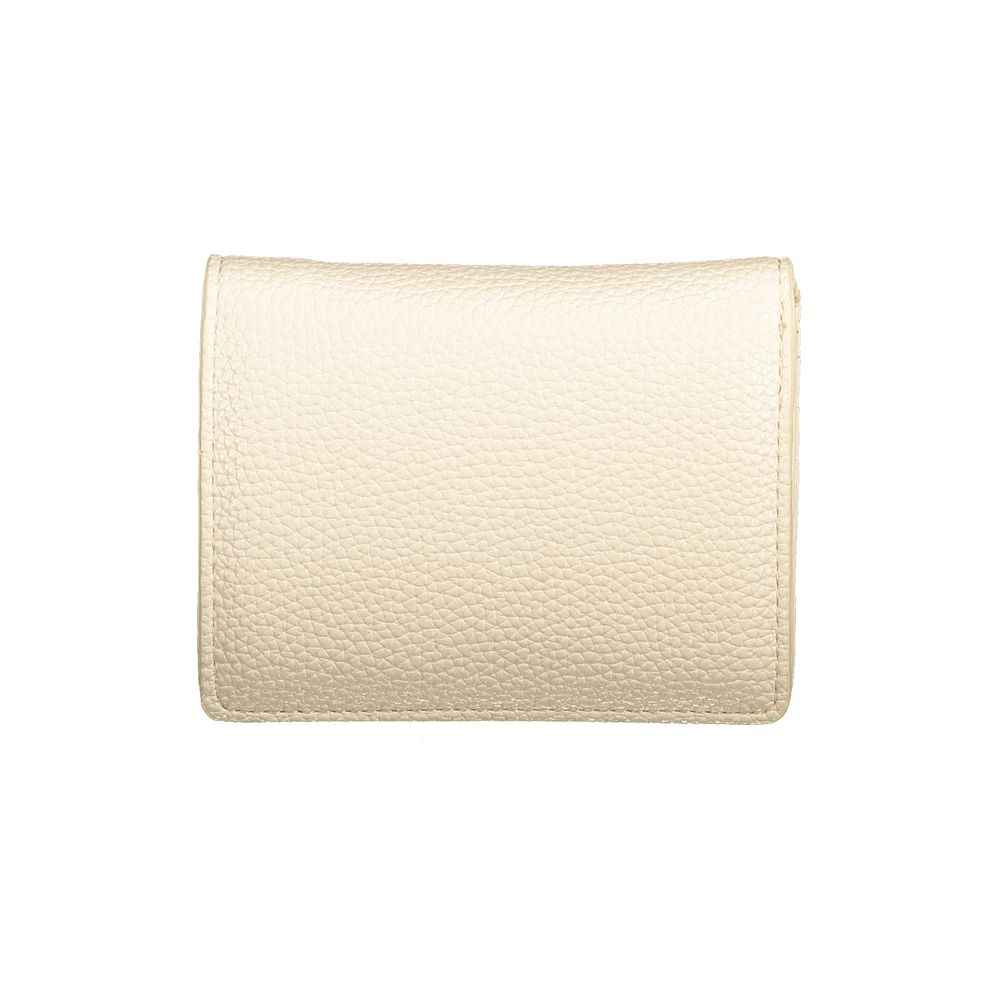 Mario Valentino Beige Polyethylene Wallet