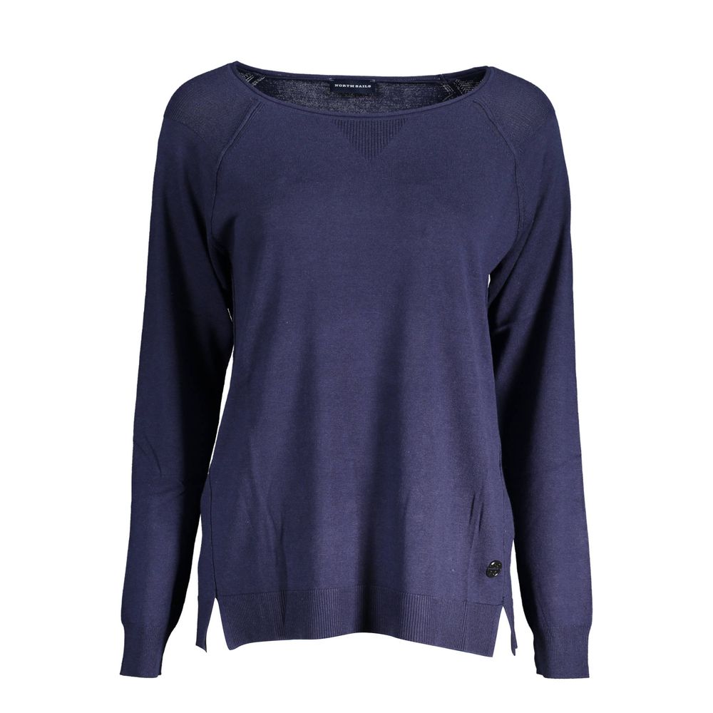 North Sails Blue Viscose Women Sweater