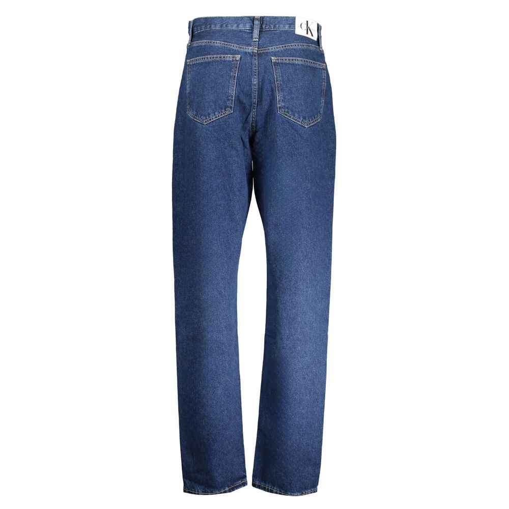 Calvin Klein Blue Cotton Women Jeans