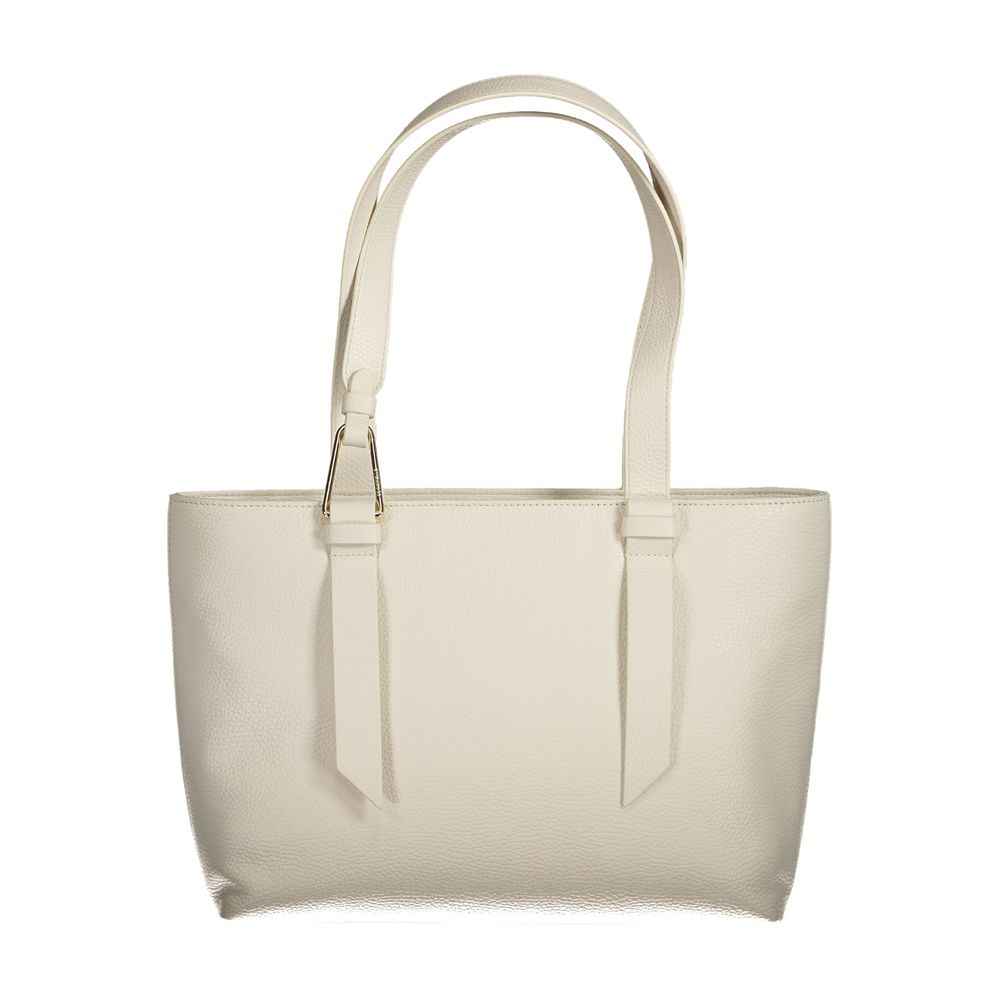 Coccinelle White Leather Handbag