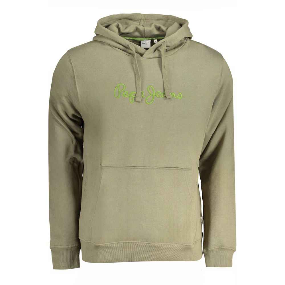 Pepe Jeans Green Organic Cotton Men Sweater