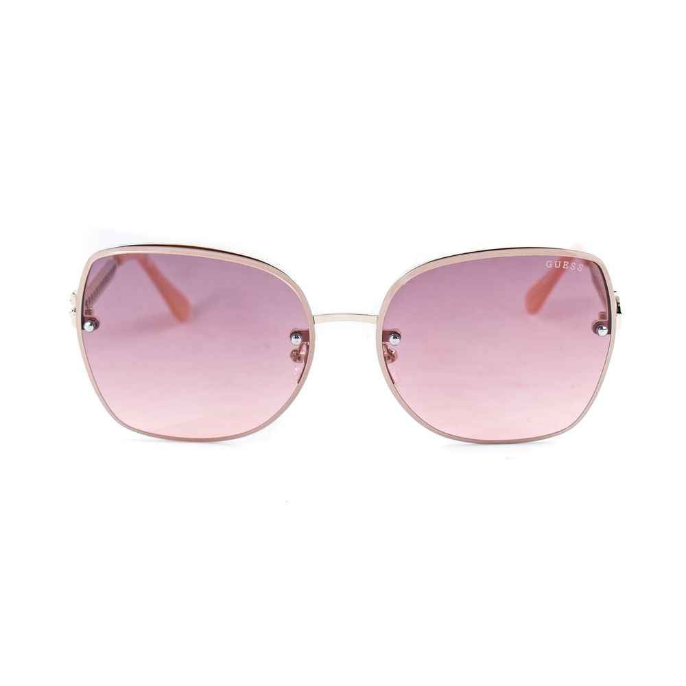 Guess Gold Metal Sunglasses