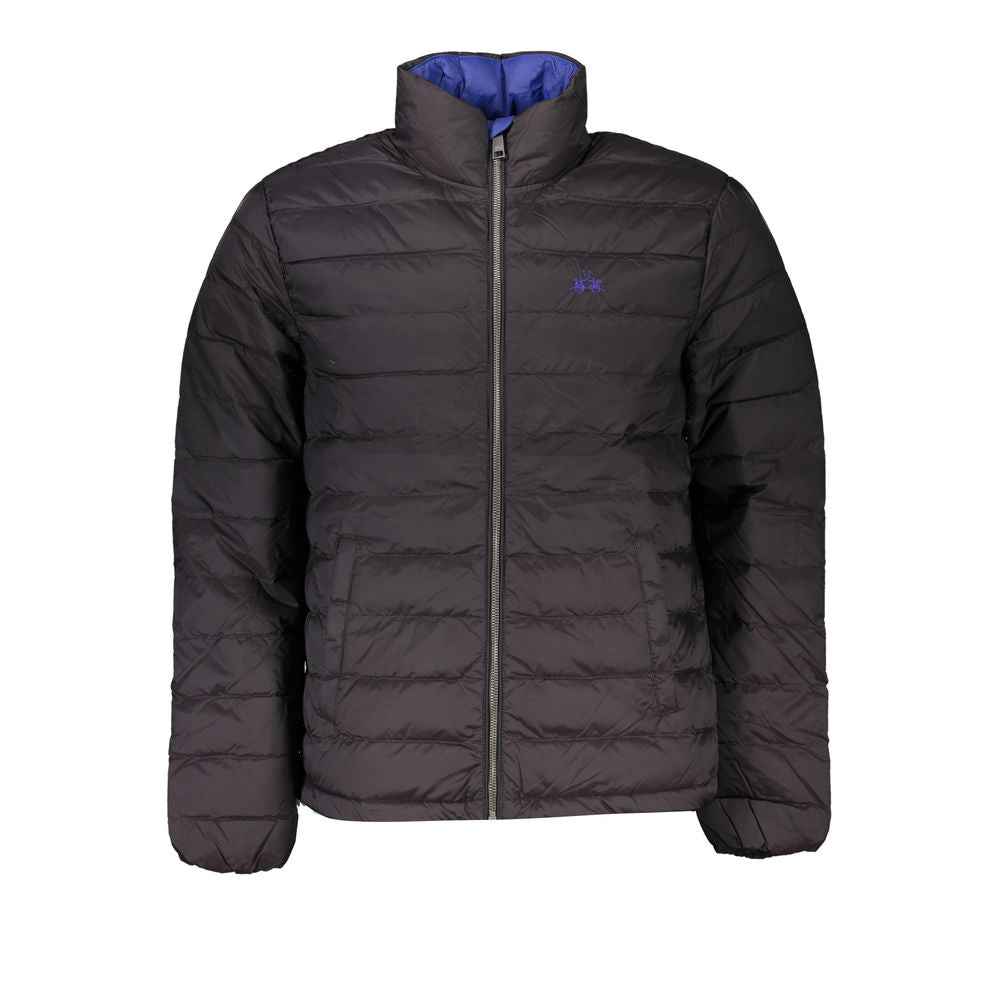 La Martina Black Polyamide Men Jacket