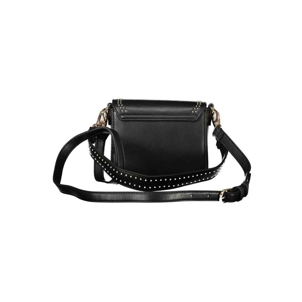 Mario Valentino Black Polyethylene Women Handbag