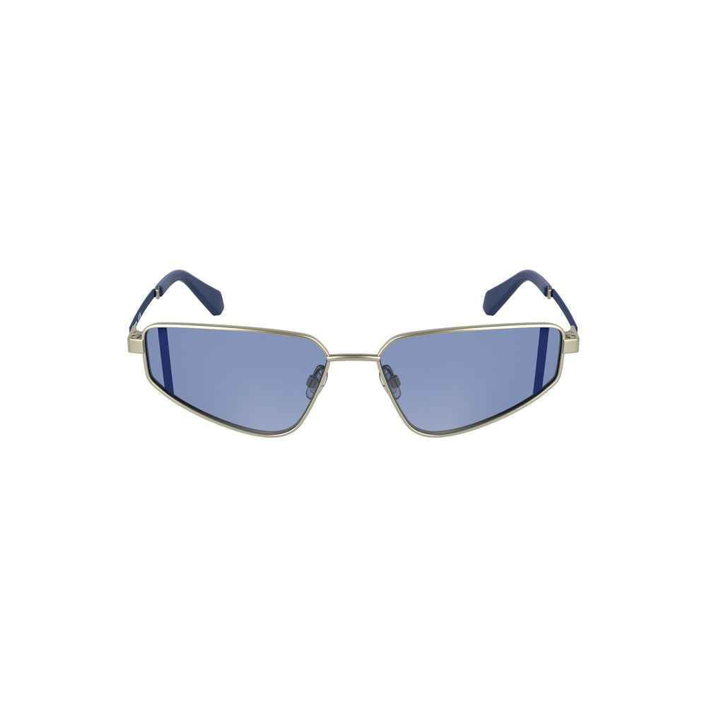 Calvin Klein Gray Metal Women Sunglasses