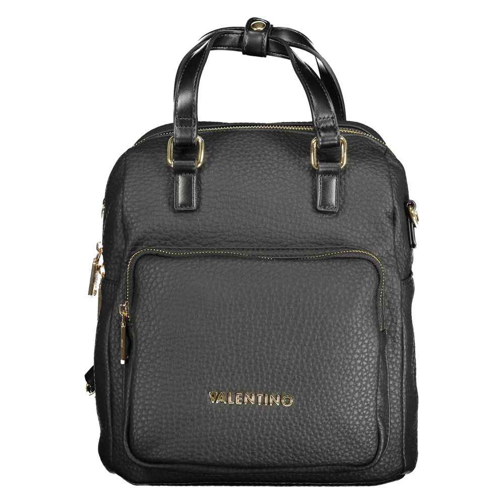 Mario Valentino Black Polyethylene Women Backpack