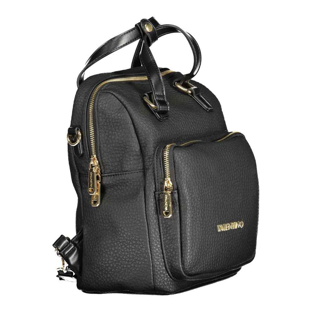 Mario Valentino Black Polyethylene Women Backpack