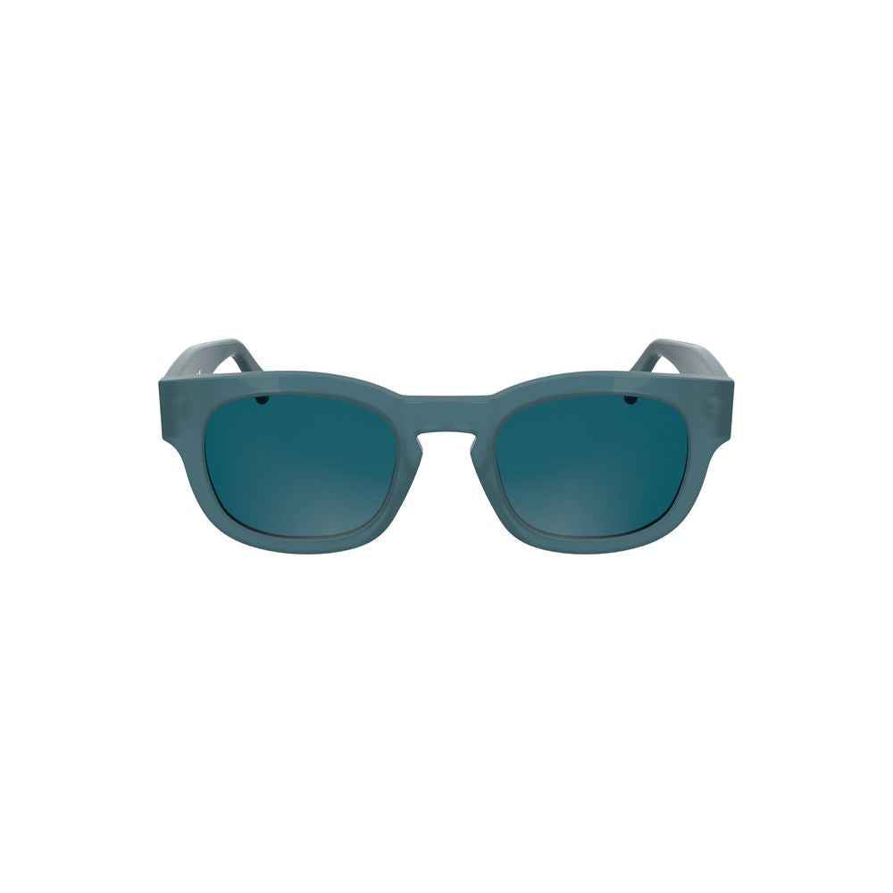 Calvin Klein Blue Acetate Women Sunglass