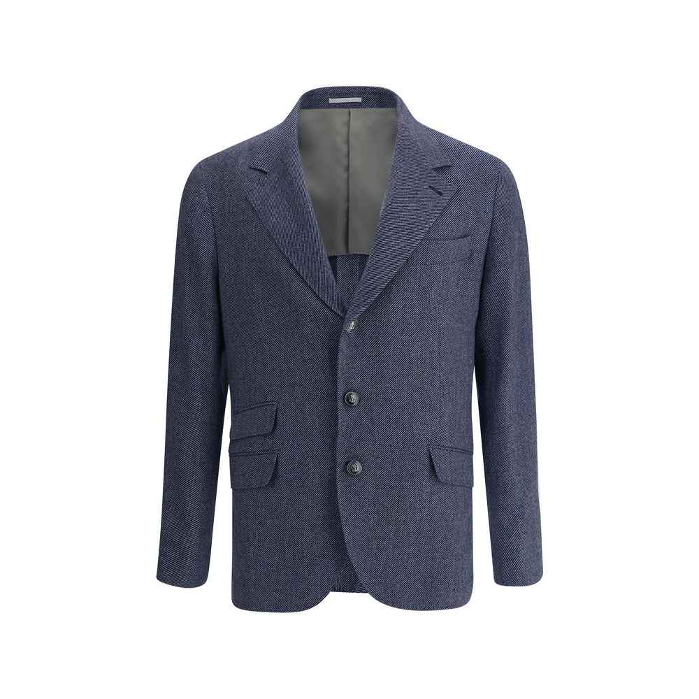 Brunello Cucinelli Wool Blazer Jacket