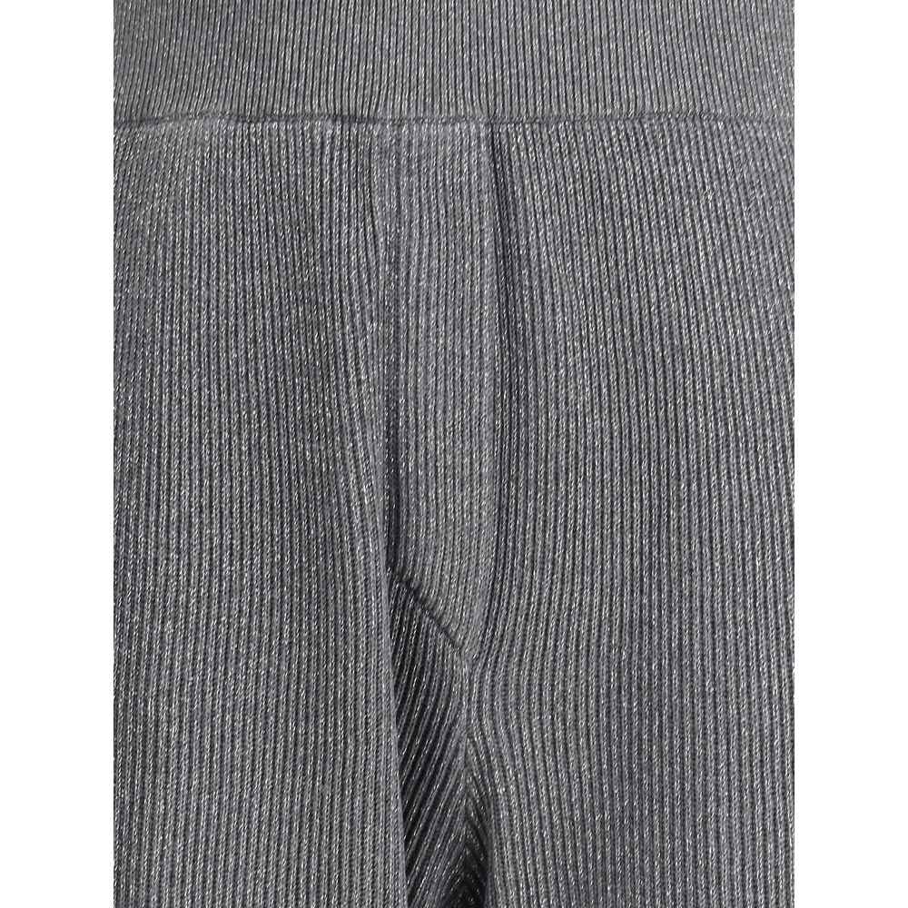 Brunello Cucinelli Gray Cotton Casual Pants
