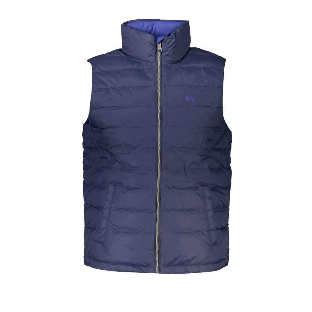 La Martina Blue Polyamide Men Jacket