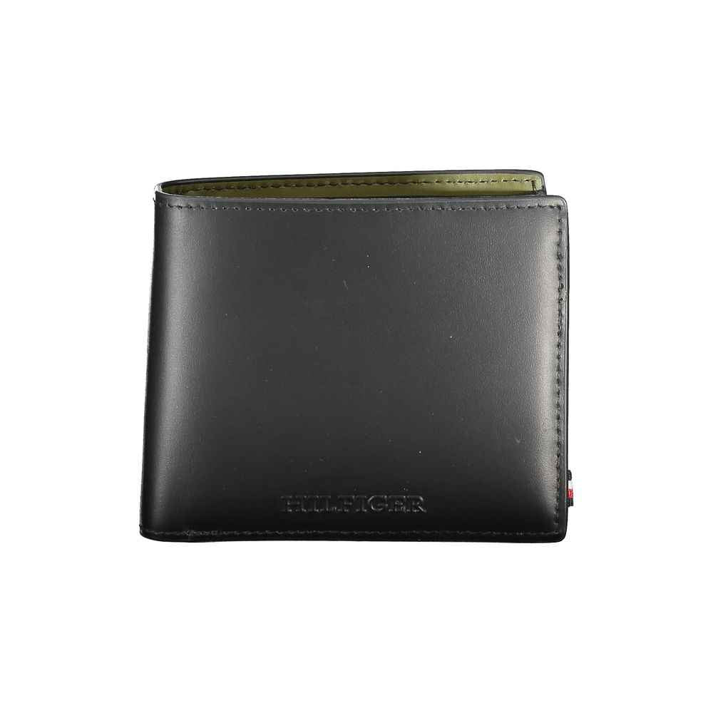 Tommy Hilfiger Black Leather Wallet